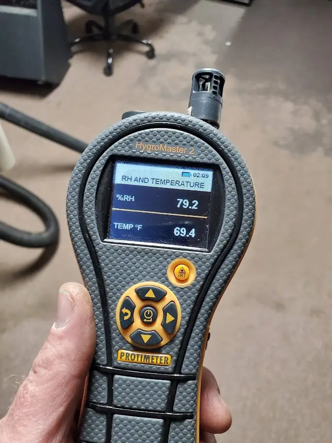 Moisture meter humidity assessment for Fire & Smoke Damage Restoration in Otsego